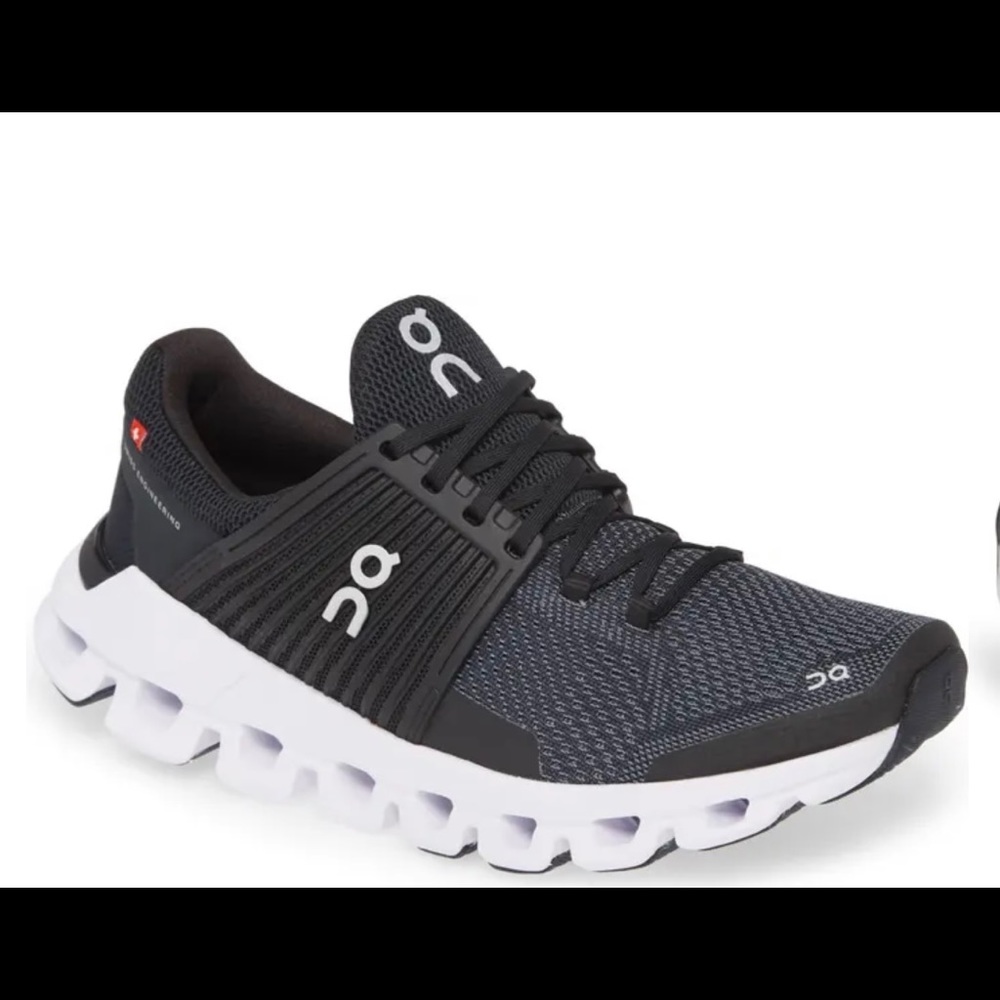 Cloudswift running shoes, black, great shape.